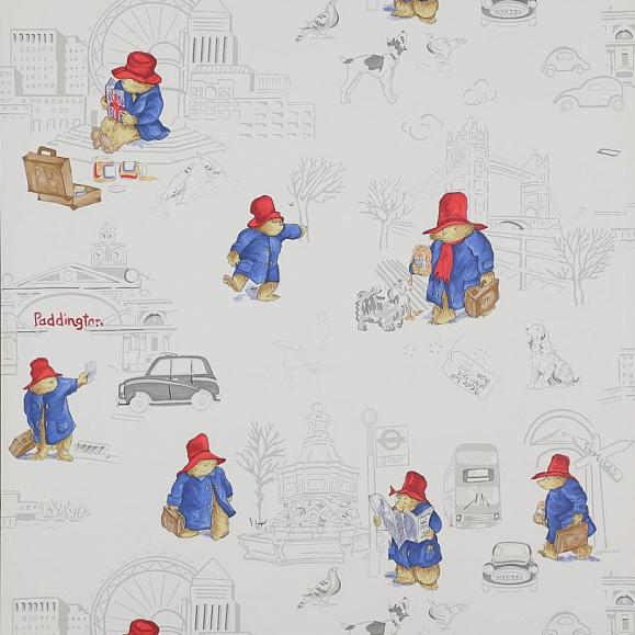 Обои бумажные Jane Churchill J125W-01 коллекции Nursery Tales