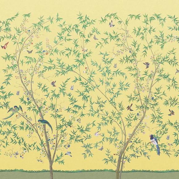 Флизелиновые Little Greene 0245BSSUNBE коллекции National Trust Papers