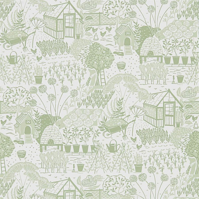 Обои Sanderson DHPO216351 коллекции Garden