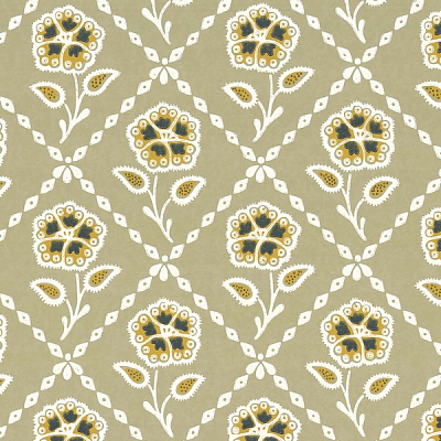 Обои Little Greene Revolution Papers 0284WHMOUTA