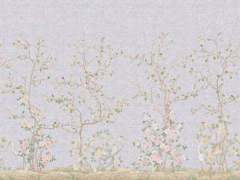Панно Affresco Wallpaper Part 2 Floral Romance AF712-COL1 2,75x3,99 м